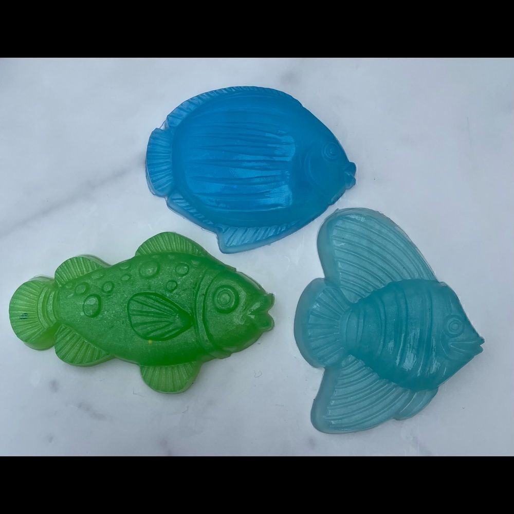 Go Fish soap bars🐠 Handmade natural glycerin soap